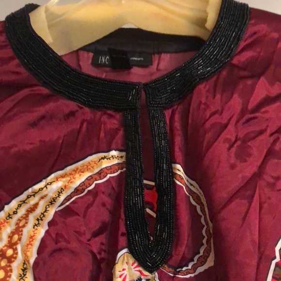 Silk 3 quarter sleeve shirt - Picture 2 of 3